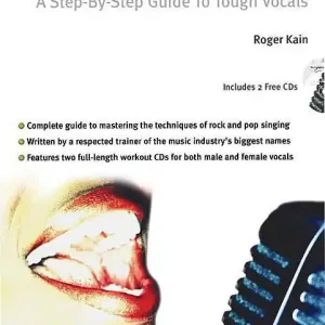 Sanctuary The Complete Vocal Workout A Step-By-Step Guide to Tough Vocals - Kain - Voice - Book/CD Authentique