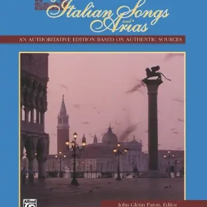 Alfred Publishing 26 Italian Songs and Arias - Paton - Medium Low Voice - Book Dernière Chance