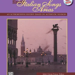 Affaire À Saisir Alfred Publishing 26 Italian Songs and Arias - Paton - Medium High Voice - Book/CD