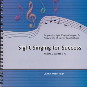 Joan B Heels Sight Singing For Success, Volume 2 (Grades 6-10) - Heels - Book Jusqu'à Épuisement Des Stocks