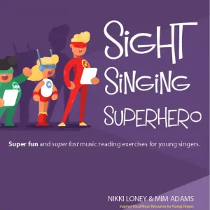 Prix Choc The Full Voice Sight Singing Superhero (Activity Boards) - Loney/Adams - Voice