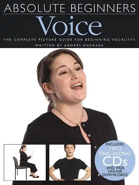 Paiement Sécurisé Wise Music Group Absolute Beginners Voice - Andrade - Book/2 CDs,/Audio Online