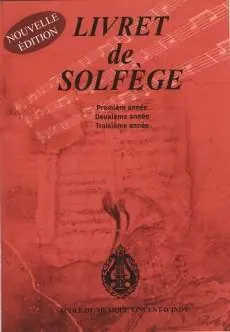 Coop Vincent d‘Indy Livret de solfege 1e, 2e et 3e annees (nouvelle edition) - Provost/Garceau - Voice - Book Meilleur Choix
