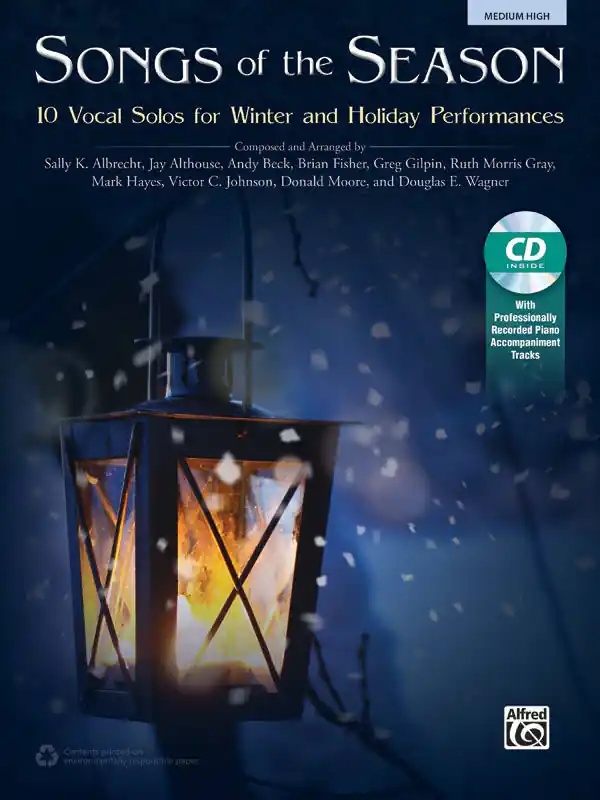 Affaire À Saisir Alfred Publishing Songs of the Season - Medium High Voice - Book/CD