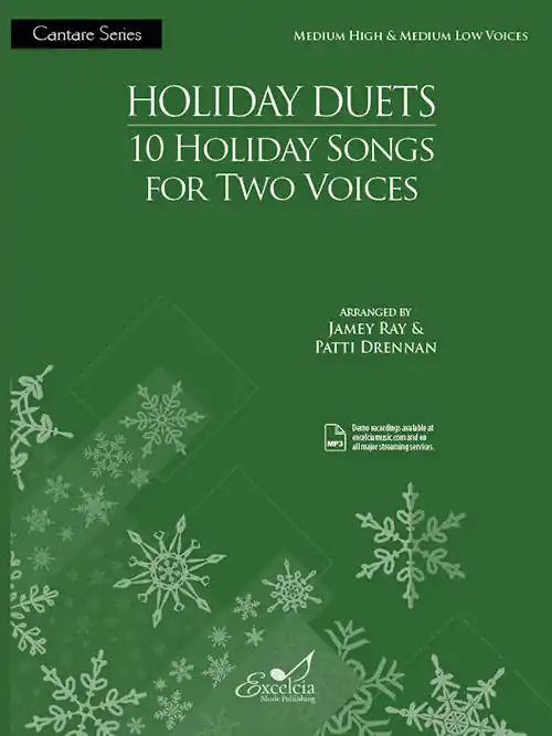 Excelcia Music Publishing Holiday Duets 10 Holiday Songs - Ray/Drennan - Medium High/Medium Low - Book/Audio Online Affaire À Saisir