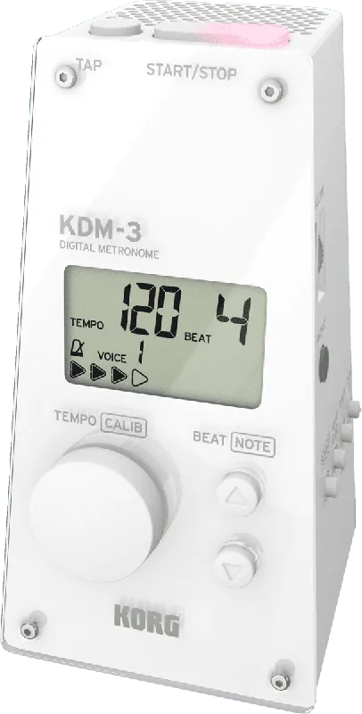 Affaire À Saisir Korg KDM-3-WH métronome BLANC