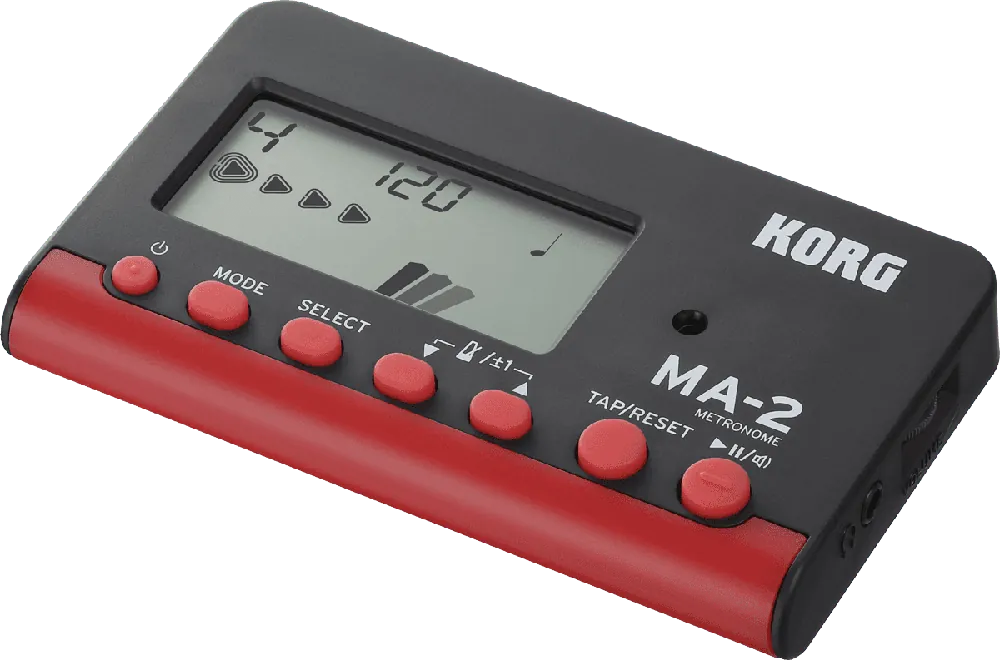 Produit De Marque Korg MA-2BKRD métronome Noir & rouge