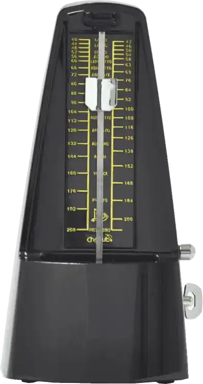 Cherub WSM-330-BK Métronome mécanique Populaire