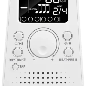 Cherub WSM-330-BK Métronome mécanique Commander Vite