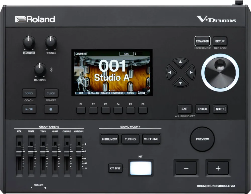Roland V51 Drum Sound Module Authentique