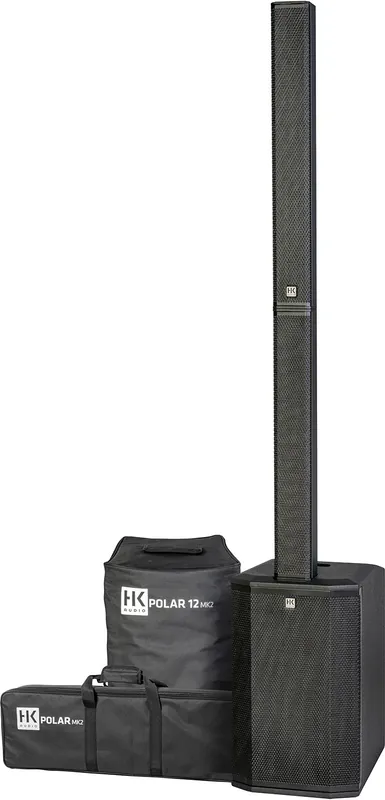 HK-Audio POLAR12-MK2 Système colonne amplifié avec housses Jusqu'à Épuisement Des Stocks