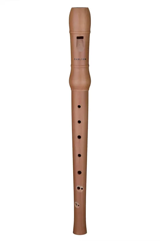 Carlton 2 Piece Pearwood Soprano Recorder - Baroque Nouveauté
