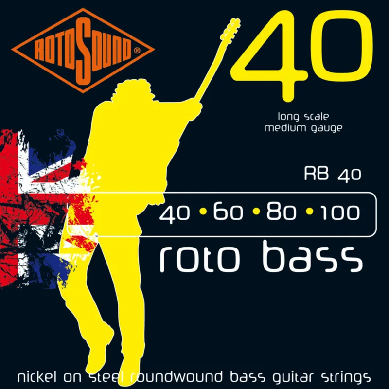 Rotosound Cordes Rotosound RB40 Commande En Gros