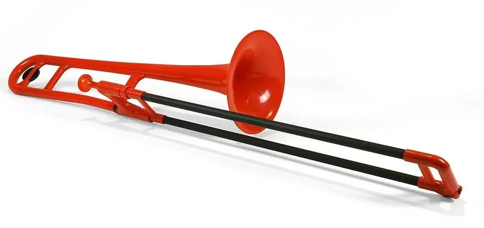 pBone Plastic Trombone - Red Prix Bas