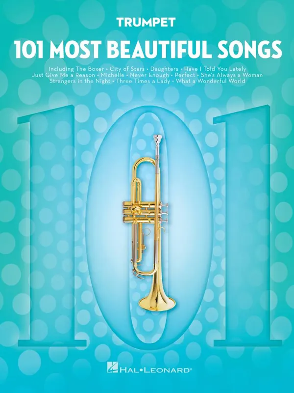 Hal Leonard 101 Most Beautiful Songs - Trumpet - Book Soldes