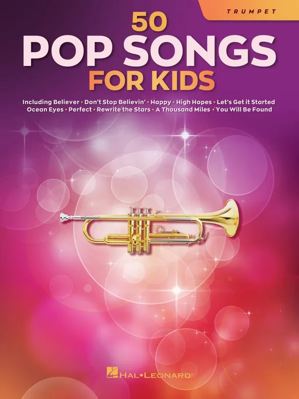 Hal Leonard 50 Pop Songs for Kids - Trumpet - Book Prix Réduit