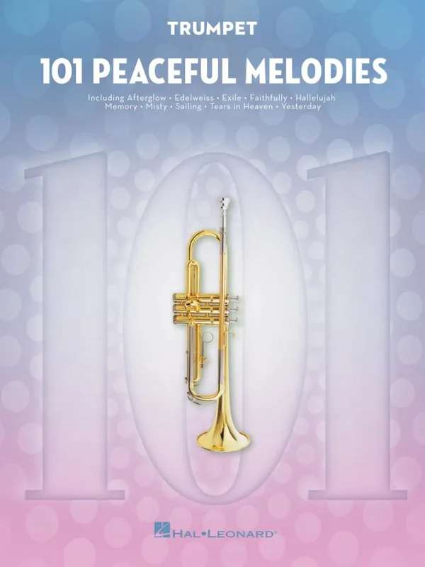 Produit De Marque Hal Leonard 101 Peaceful Melodies - Trumpet - Book