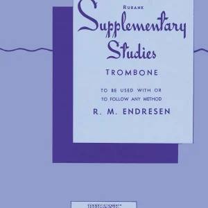 Rubank Publications Supplementary Studies - Endresen - Trombone - Book Expédition Rapide