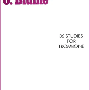 Carl Fischer 36 Studies for Trombone - Blume/Fink - Trombone - Book Promotion