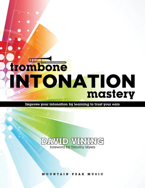Prix Bas Mountain Peak Music Trombone Intonation Mastery - Vining - Book