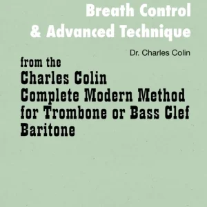 Nouvelle Collection Charles Colin Publications Breath Control & Advanced Technique - Colin - Trombone - Book