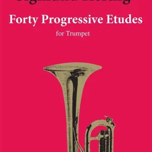 Petit Prix Carl Fischer Forty Progressive Etudes For Trumpet - Hering - Book/Audio Online