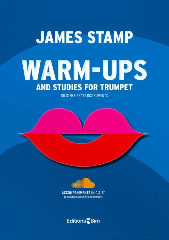 Editions Bim Warm-ups and Studies for Trumpet - Stamp - Trumpet - Book/Audio Online Nouveauté