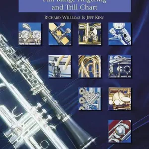 Bon Marché Kjos Music Foundations For Superior Performance Full Range Fingering Chart - King/Williams - Trumpet - Book