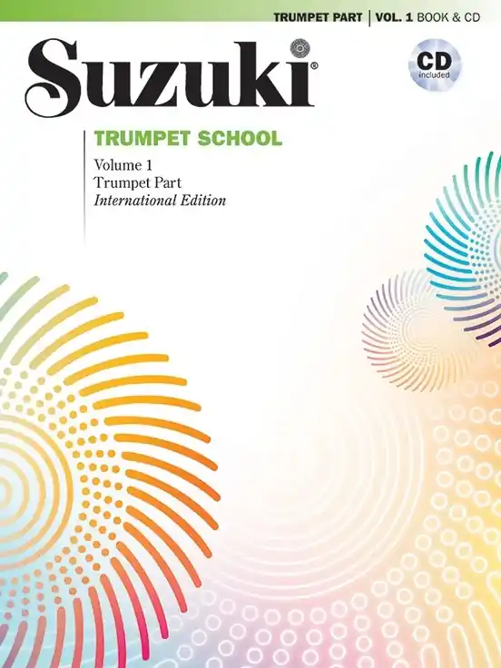 Summy-Birchard Suzuki Trumpet School, Volume 1 (International Edition) - Trumpet - Book/CD Expédition Rapide