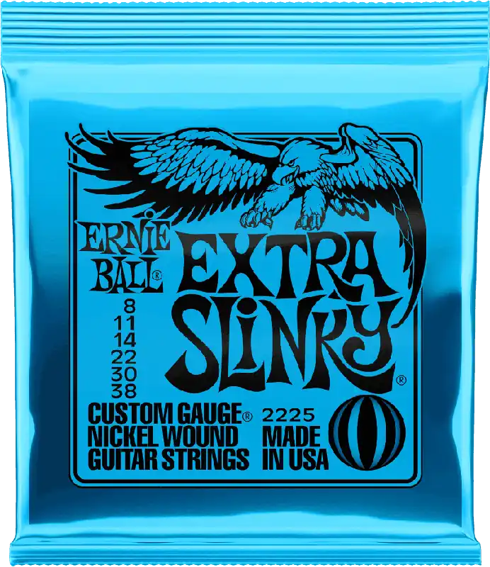 Ernie Ball 2225 Electriques Slinky Nickel Wound Extra slinky 08/38 Achetez Aujourd'hui