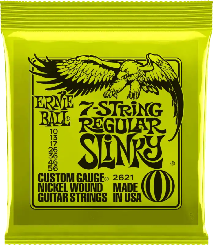Prix Promo Ernie Ball 2621 Electriques Slinky Nickel Wound Regular slinky/ 7c 10/56
