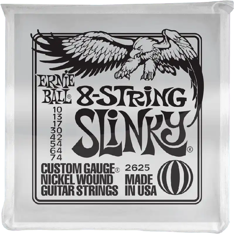 Nouveauté Ernie Ball 2625 Electriques Slinky Nickel Wound Slinky/ 8c 10/74