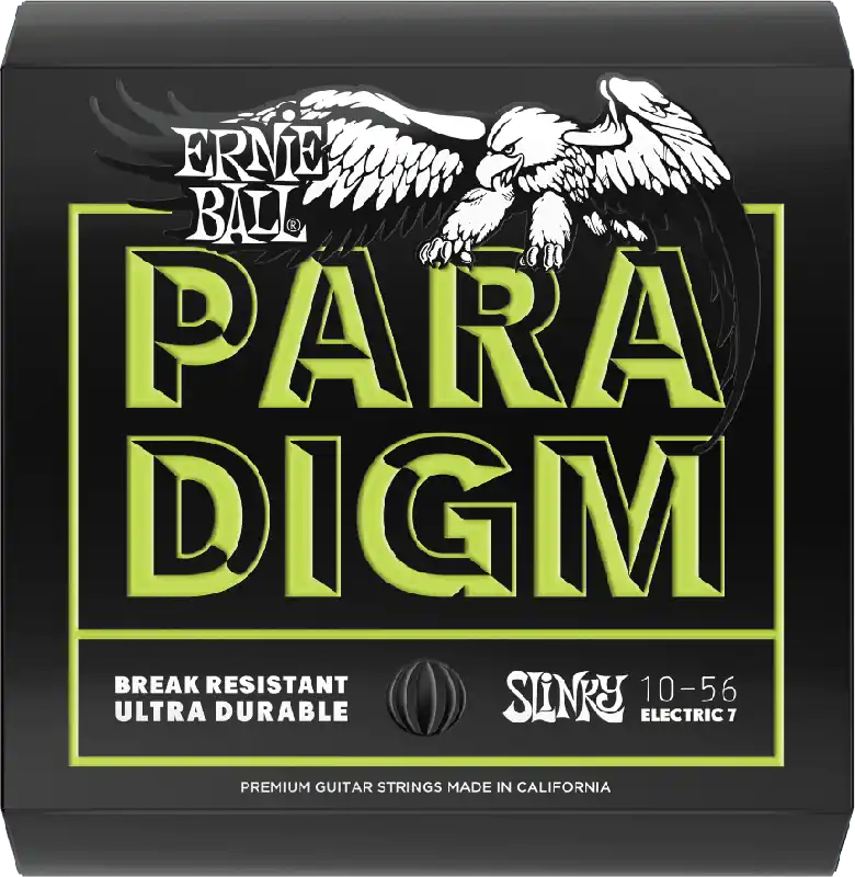 Ernie Ball 2028 Paradigm Slinky Regular slinky 7c 10/56 Nouvel Arrivage