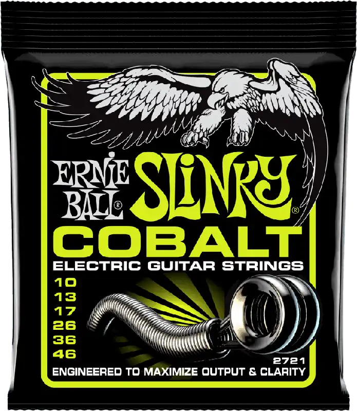 Ernie Ball 2721 Slinky Cobalt Regular slinky 10/46 Prix Bas