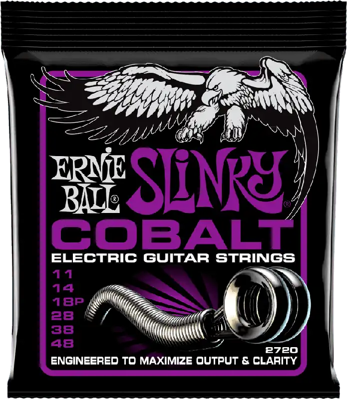Ernie Ball 2720 Slinky Cobalt Power slinky 11/48 Meilleur Prix