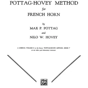 Acheter Direct Belwin Pottag-Hovey Method for French Horn, Book II