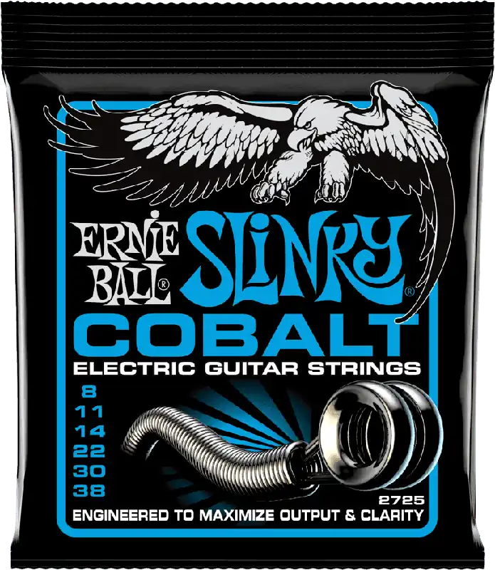 Super Prix Ernie Ball 2725 Slinky Cobalt Extra slinky 08/38