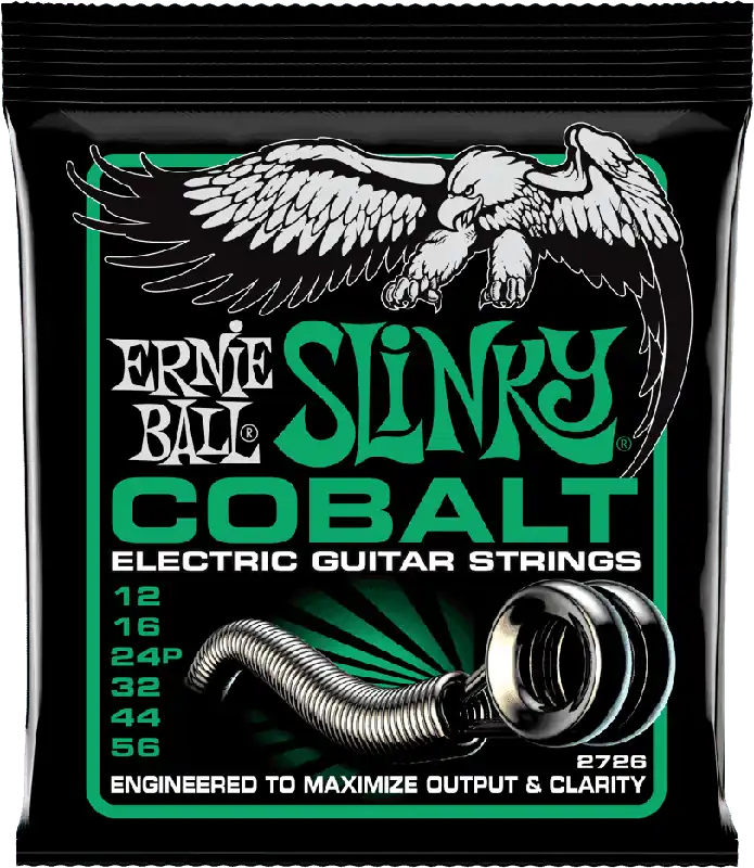 Ernie Ball 2726 Slinky Cobalt Not even slinky 12/56 Marque