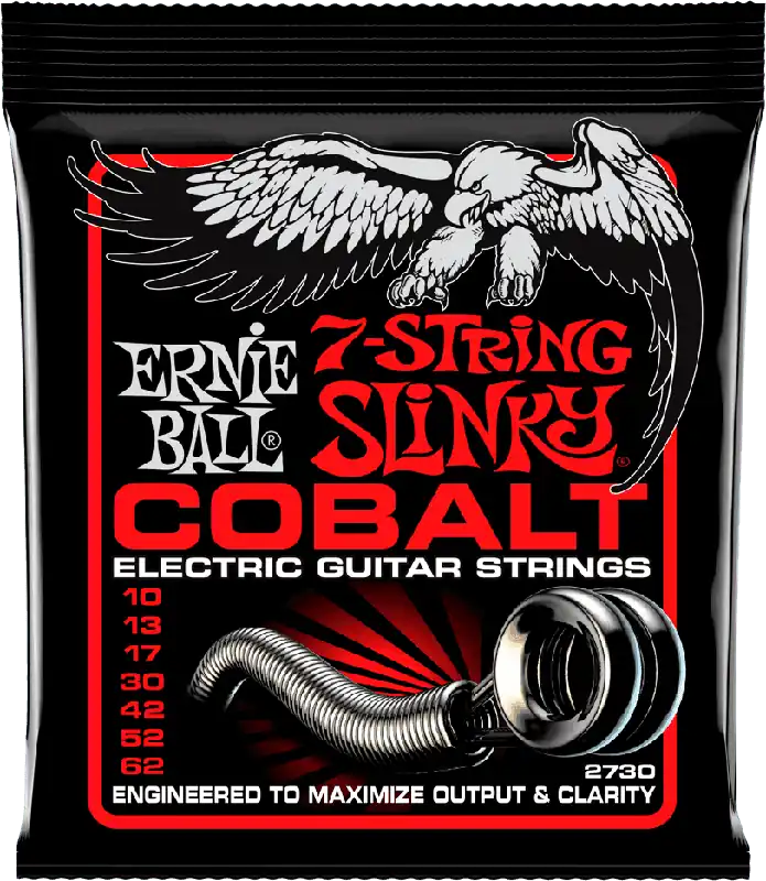 Ernie Ball 2730 Slinky Cobalt Skinny top HB 7c 10/62 Meilleur Prix