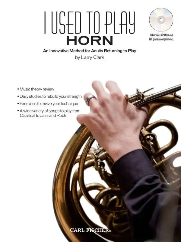 Prix Choc Carl Fischer I Used To Play Horn - Clark - Book CD