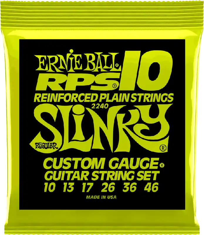 Ernie Ball 2240 Slinky RPS Nickel Wound Regular slinky 10/46 Prix Choc