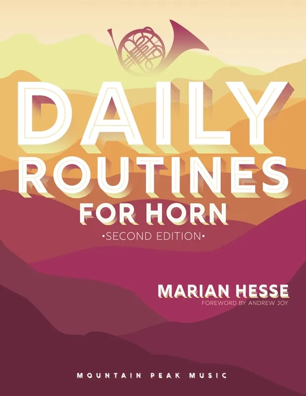 Mountain Peak Music Daily Routines for Horn (Second Edition) - Hesse - Horn - Book Bon Marché