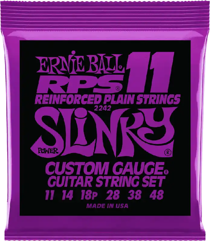 Seulement Aujourd'hui Ernie Ball 2242 Slinky RPS Nickel Wound Power slinky 11/48