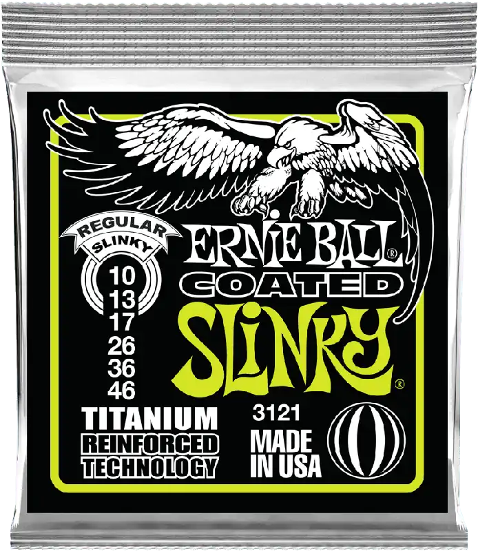 Produit De Marque Ernie Ball 3121 Slinky RPS Coated Regular slinky 10/46