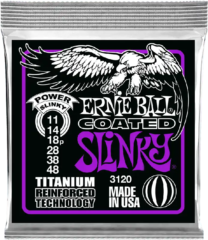 Pas Cher Ernie Ball 3120 Slinky RPS Coated Power slinky 11/48