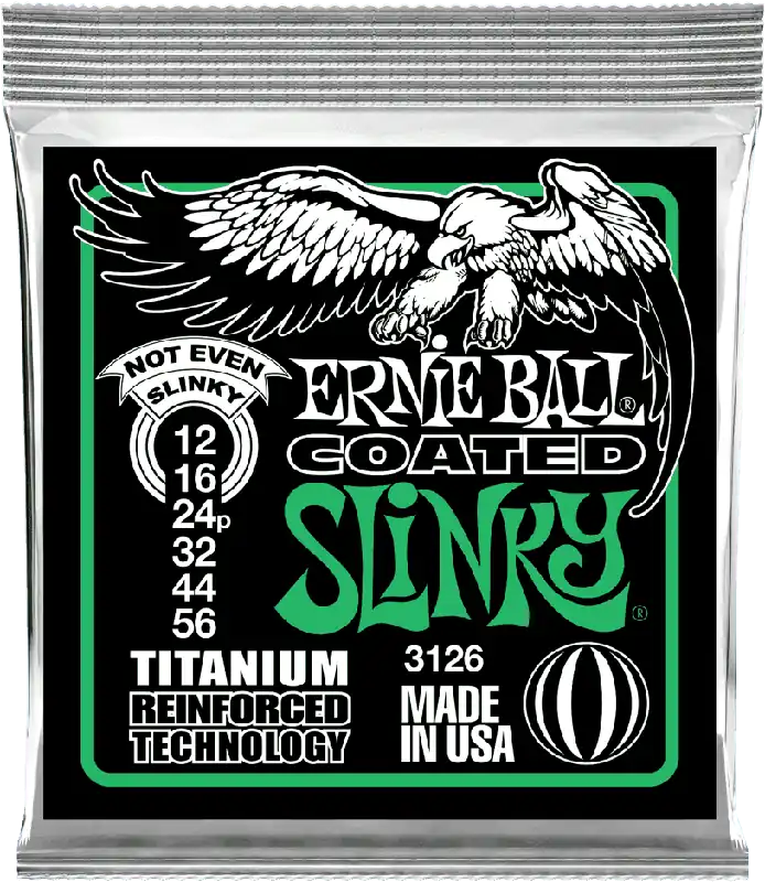 Ernie Ball 3126 Slinky RPS Coated Not even slinky 12/56 Promotion