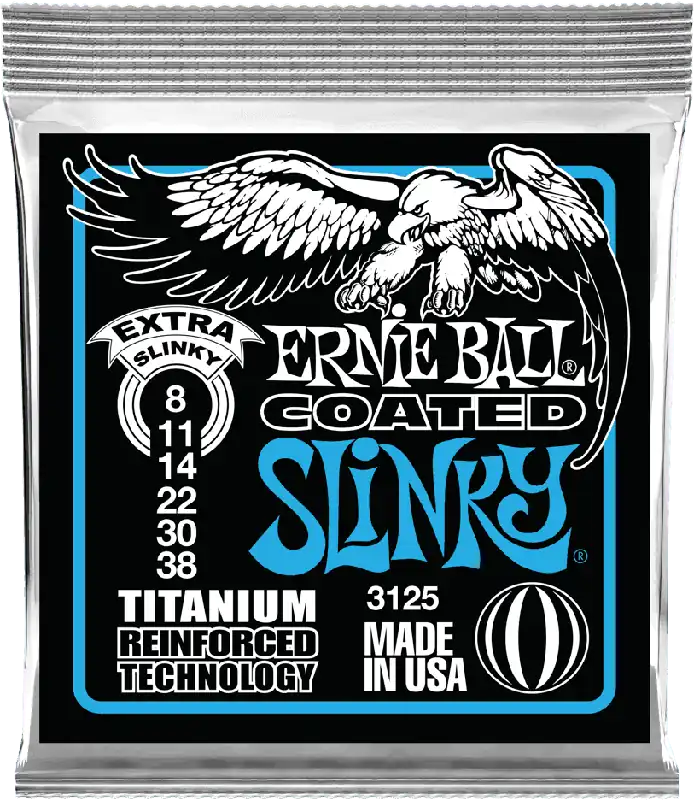 Ernie Ball 3125 Slinky RPS Coated Extra slinky 08/38 Achetez Aujourd'hui