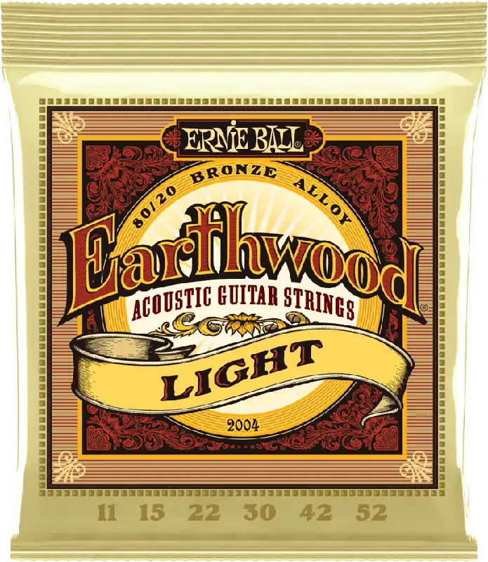 Offre Du Jour Ernie Ball 2004 Acoustiques Earthwood 80/20 Bronze Light 11/52
