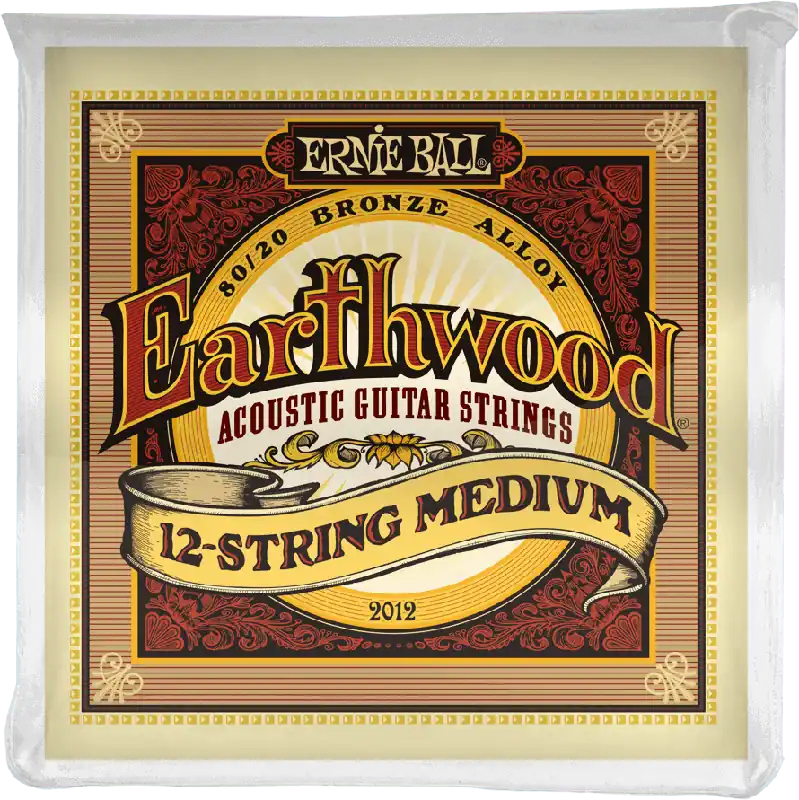 Nouvel Arrivage Ernie Ball 2012 Acoustiques Earthwood 80/20 Bronze Medium 12 cordes 11/52