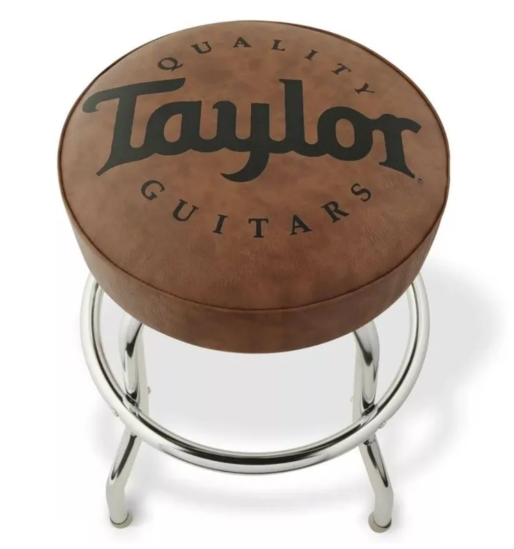 Taylor Guitars 24 Inch Bar Stool - Brown Haute Qualité